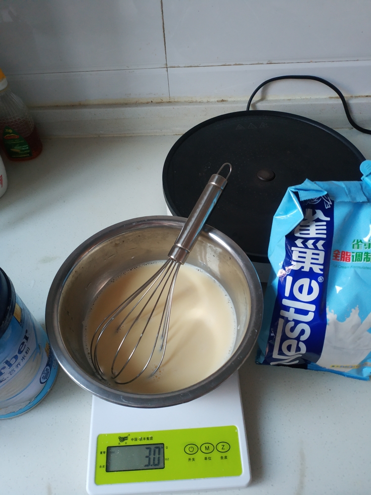自制牛奶雪糕的做法 步骤1