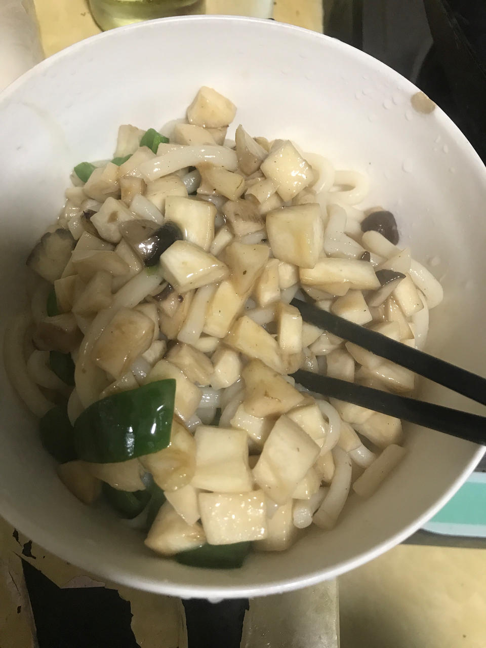 #美嘉幸福料理#让全家舔盘的牛肉炒乌冬面（三人份）