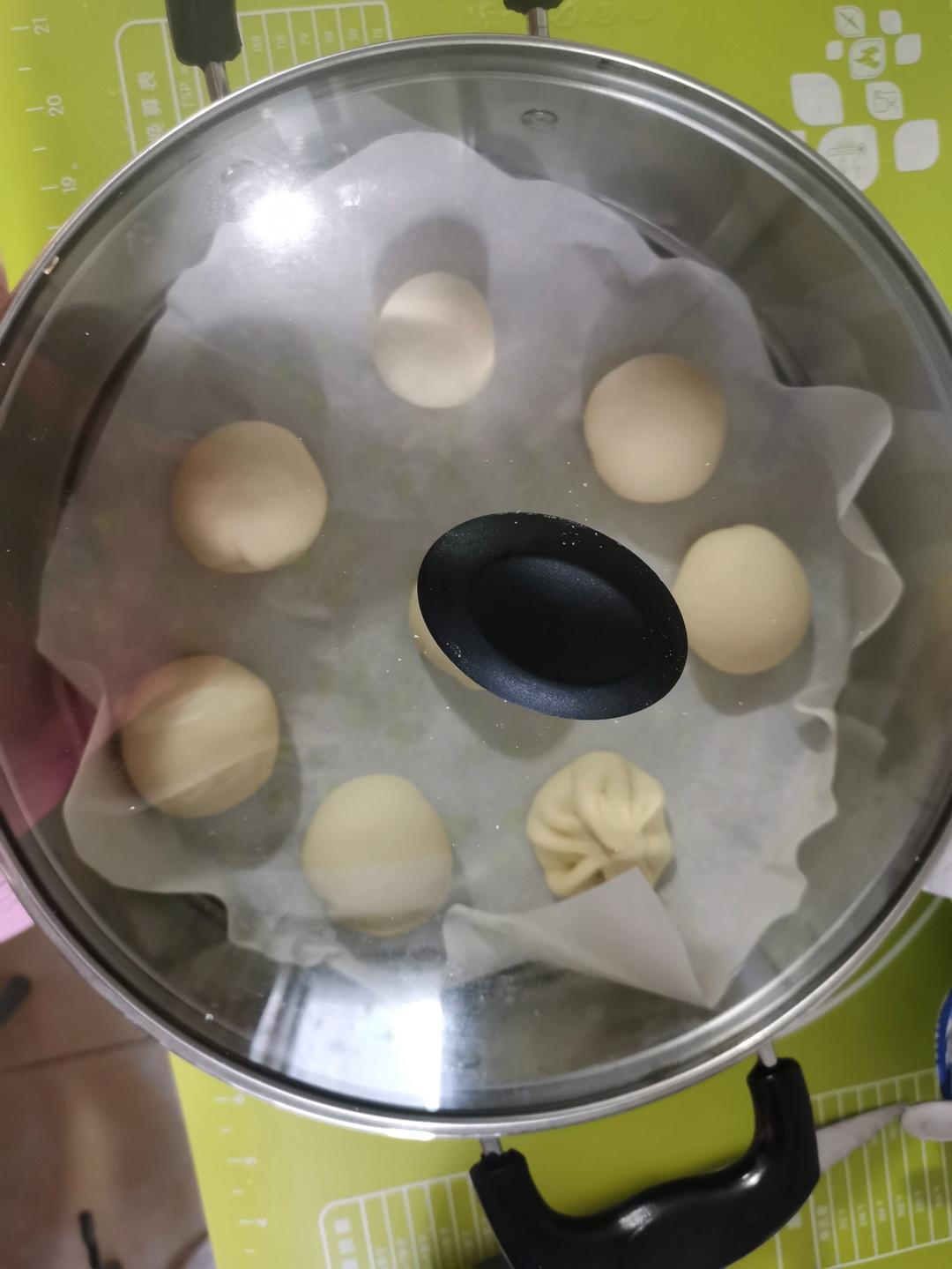 奶黄包（自制奶黄馅）