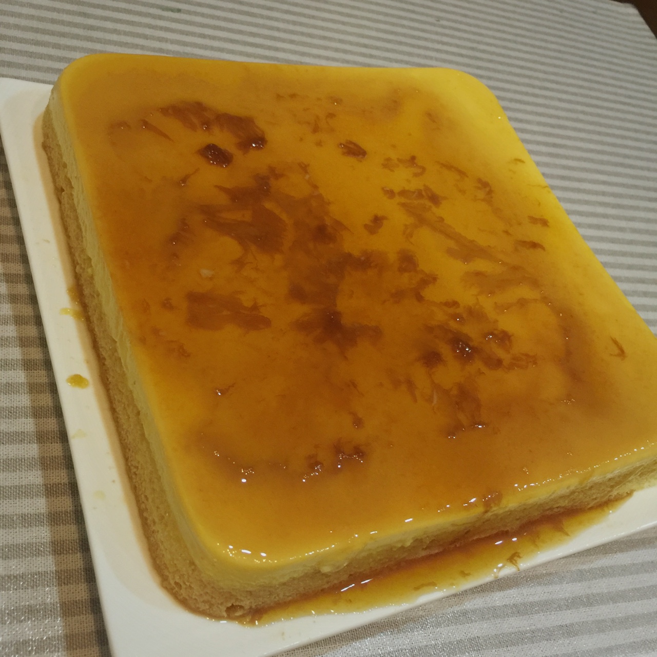 焦糖布丁蛋糕