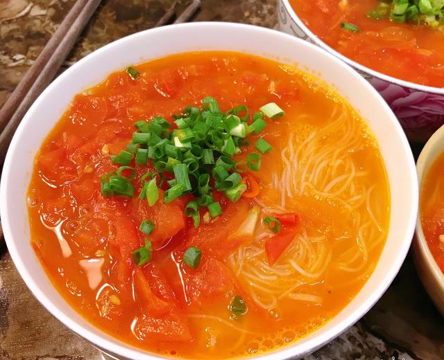 超简单又美味的番茄面🍜的做法