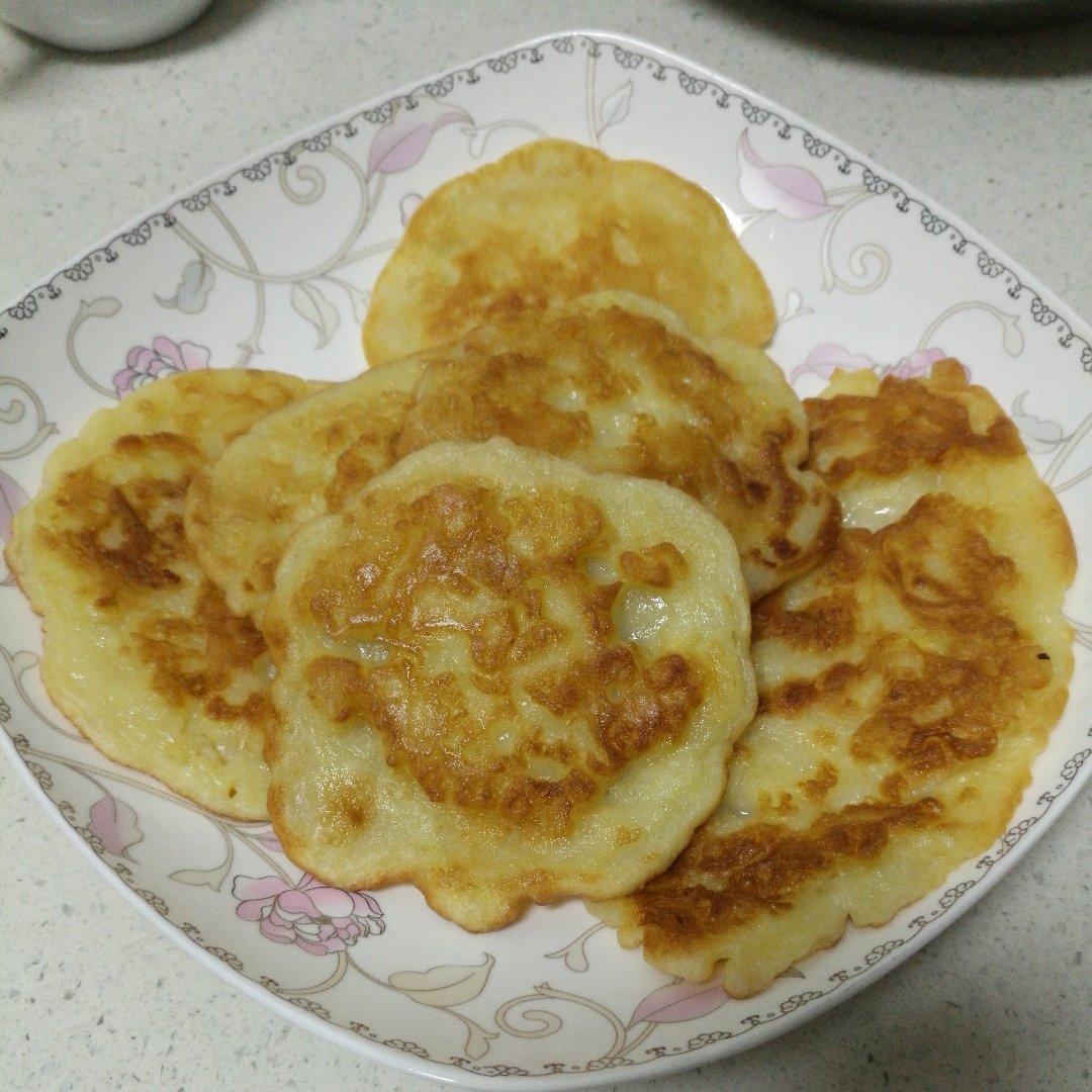 苹果鸡蛋小煎饼