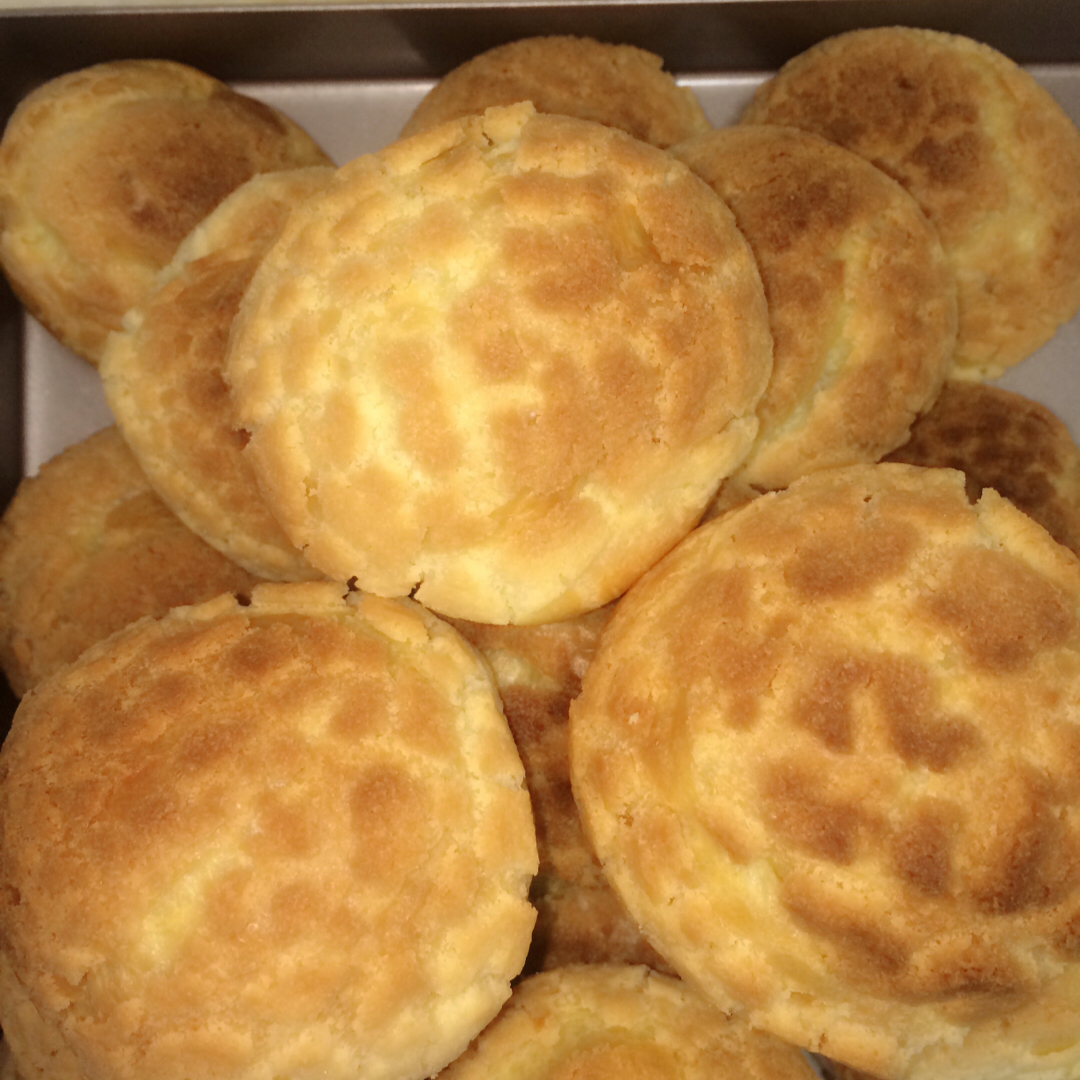 酥皮奶油泡芙--#皮黑森林#