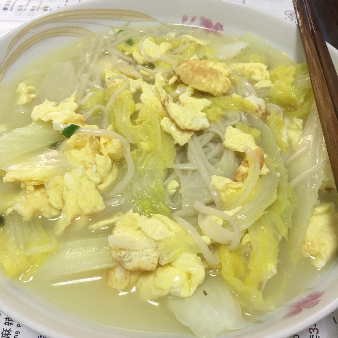 快手家常鸡蛋面