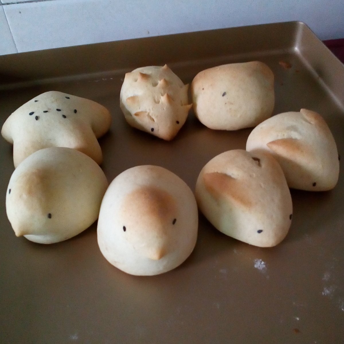 小鸡烧果子