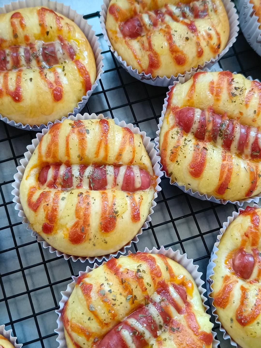 香葱芝士火腿面包  新手必修版