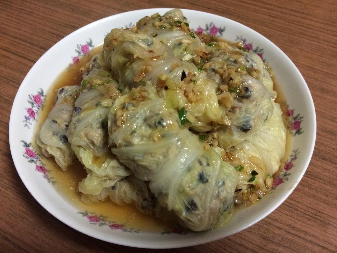 肉酿白菜卷