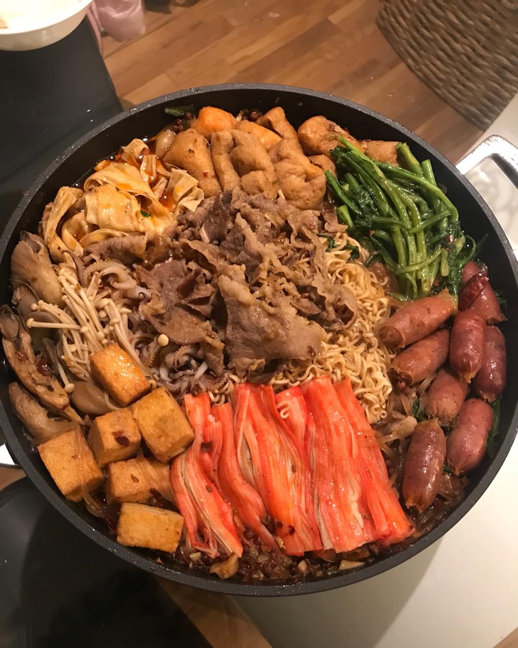 冒什锦(家常版麻辣烫)