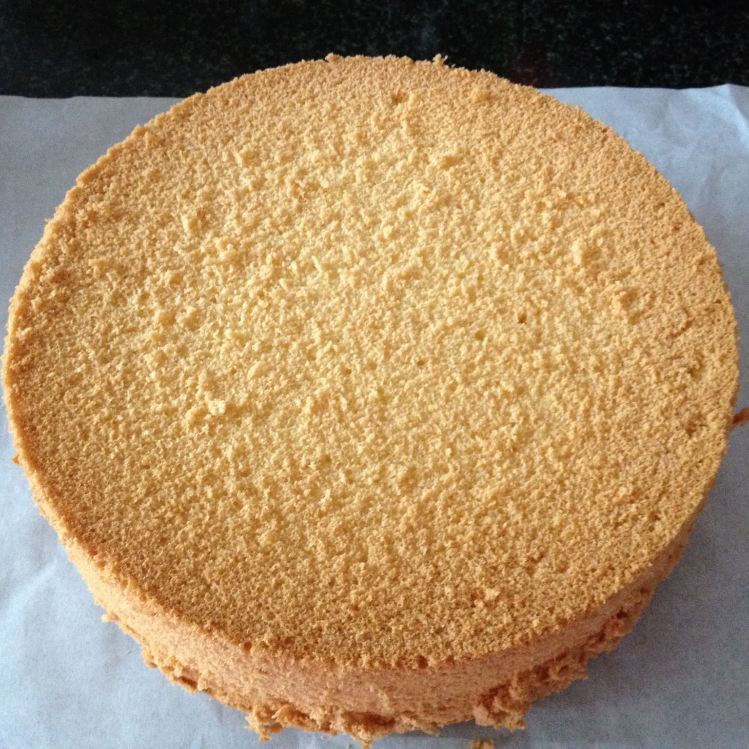 6寸原味戚风蛋糕