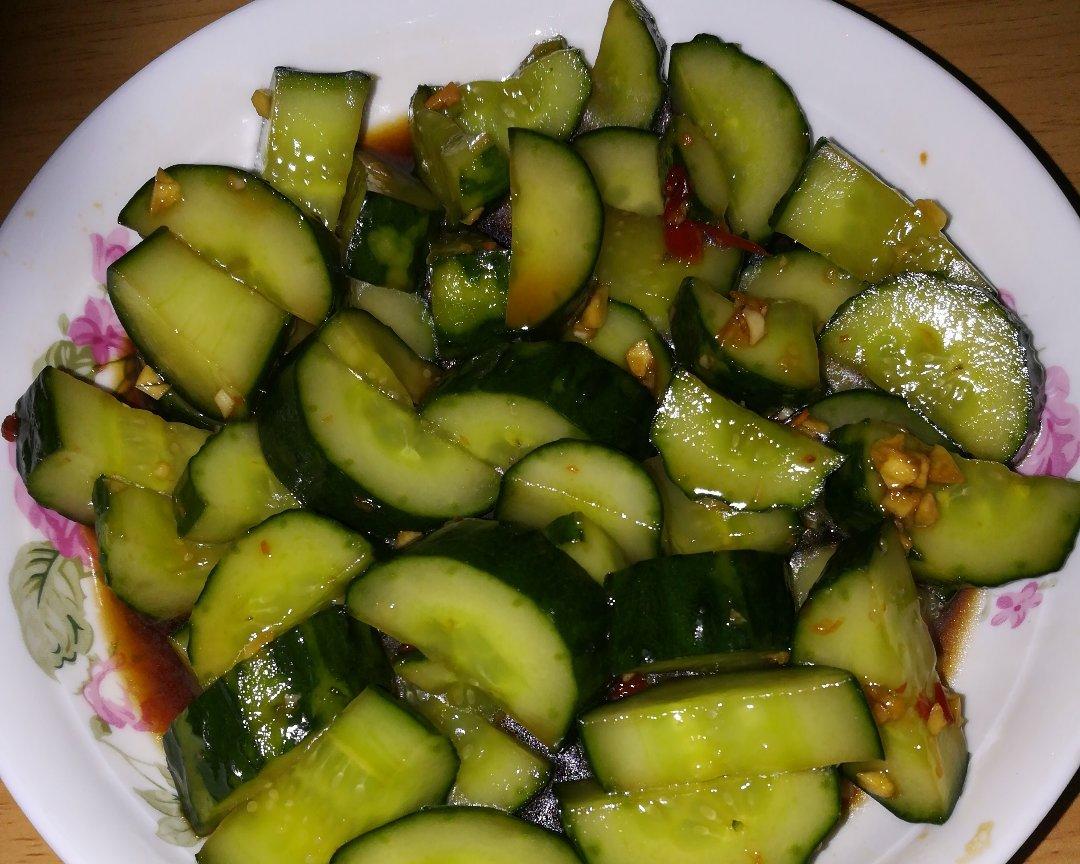 蒜泥黄瓜