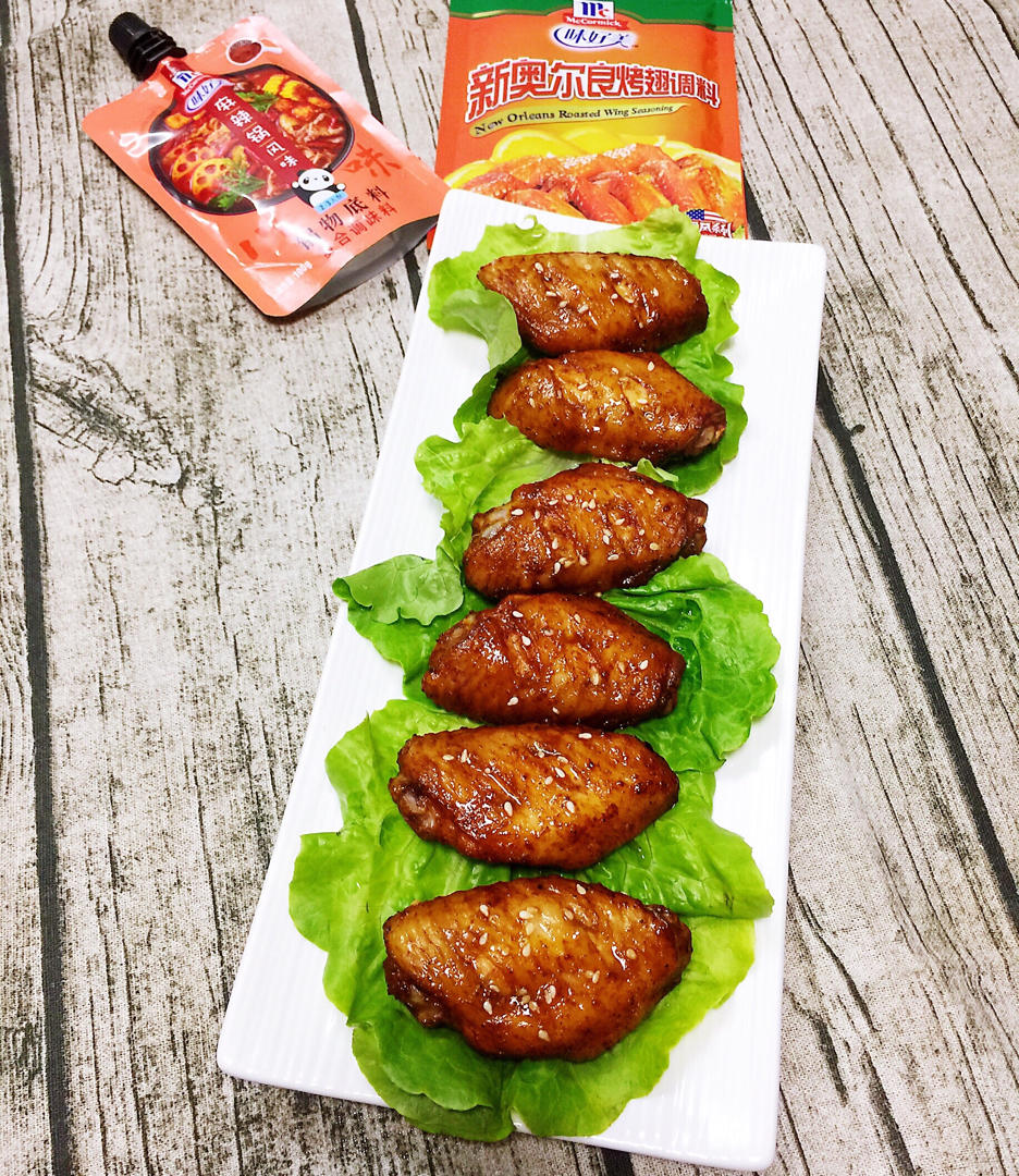 味好美新奥尔良麻辣烤鸡翅