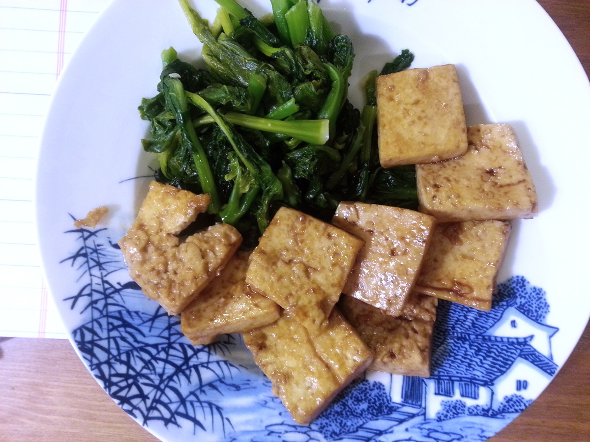 微波烤豆腐
