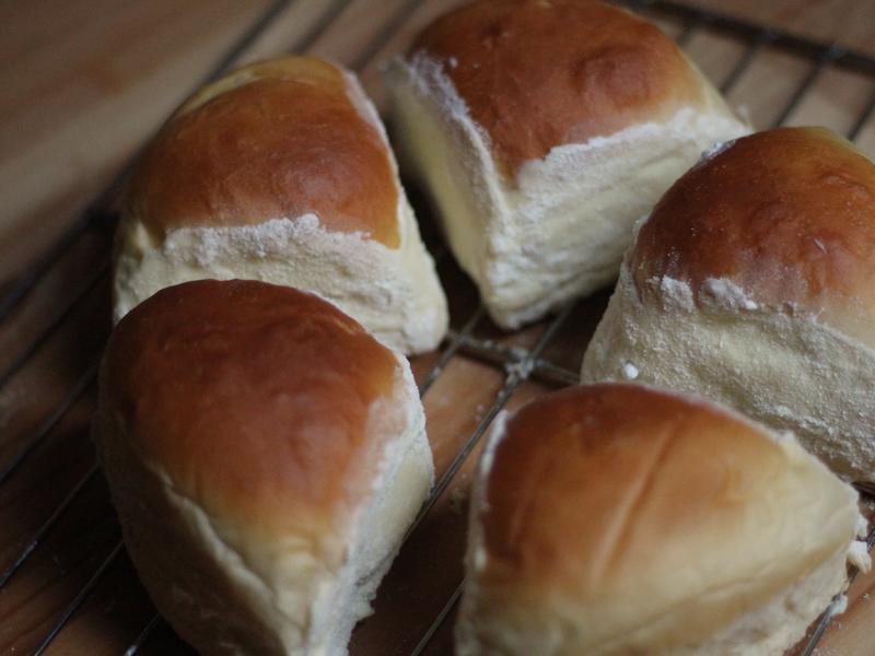 纯奶手撕吐司的做法 步骤1