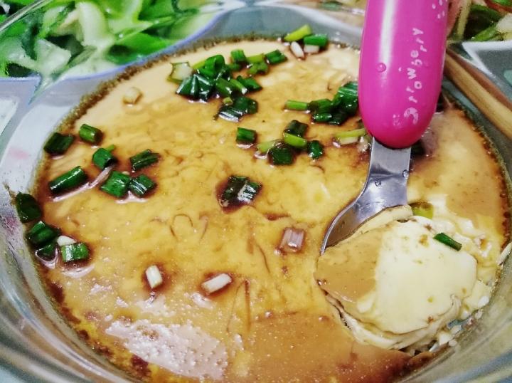 老丁的私房菜-芙蓉蛋（蒸蛋）