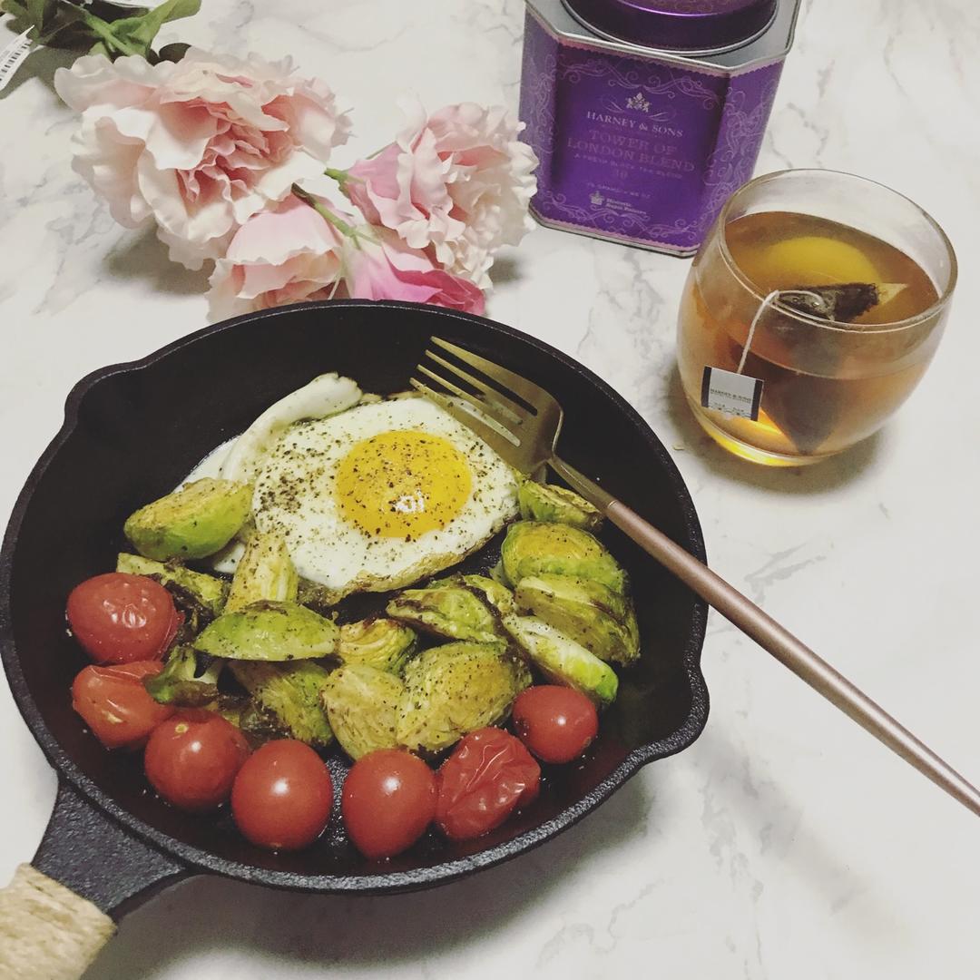 焗烤孢子甘蓝Roasted Brussel Sprouts
