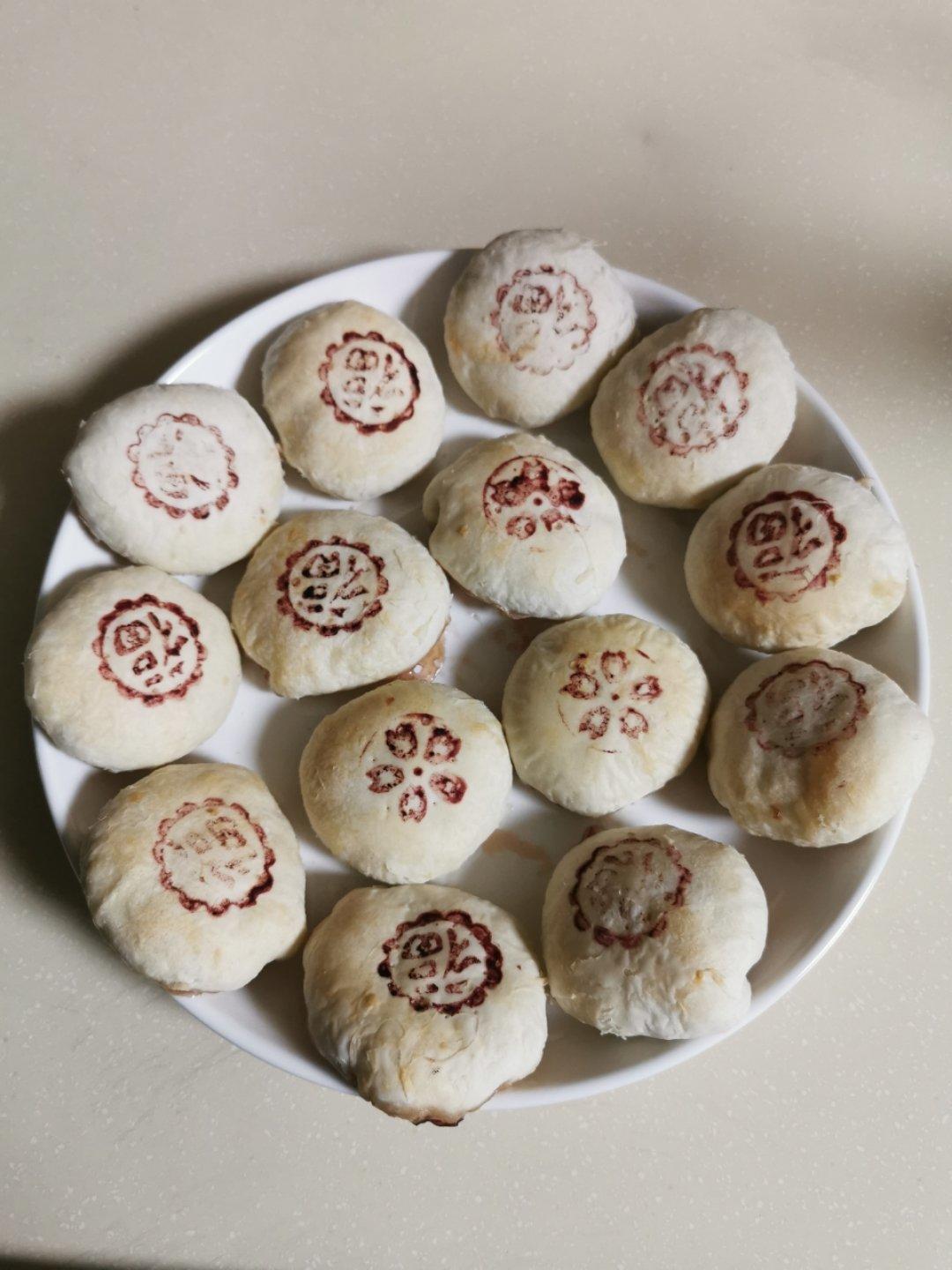 玫瑰鲜花饼