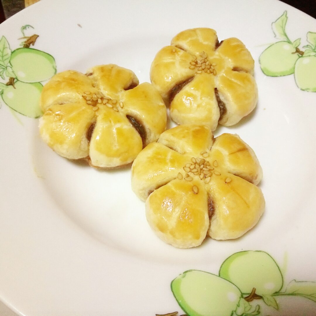 香芋梅花酥