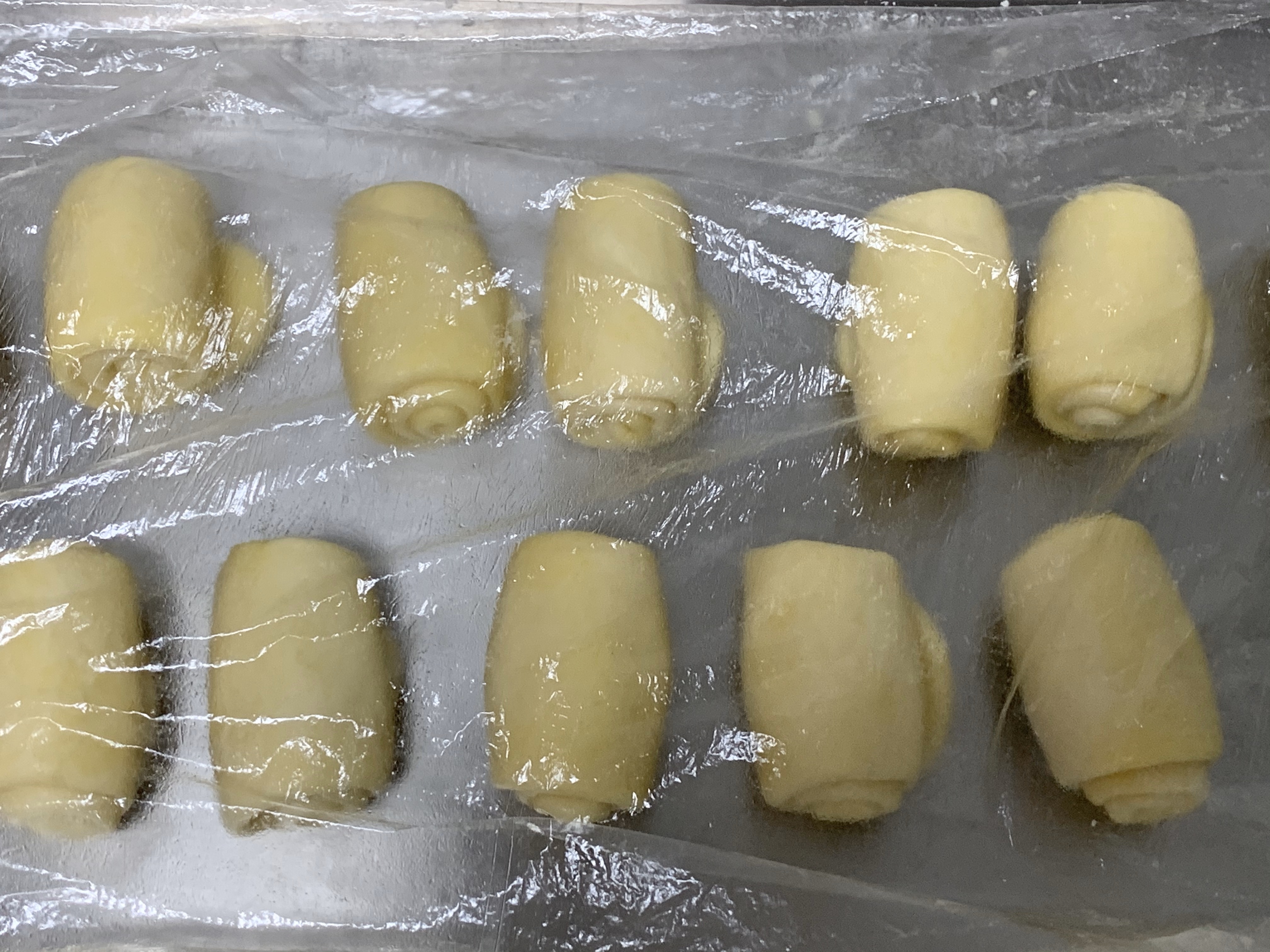 芋泥麻薯肉松咸蛋黄酥饼黄油版的做法 步骤19