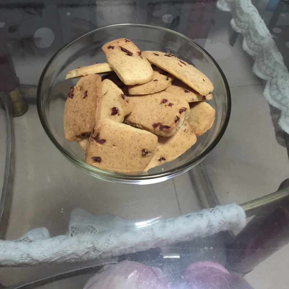 蔓越莓饼干--新手烘焙0压力 #皮黑森林#