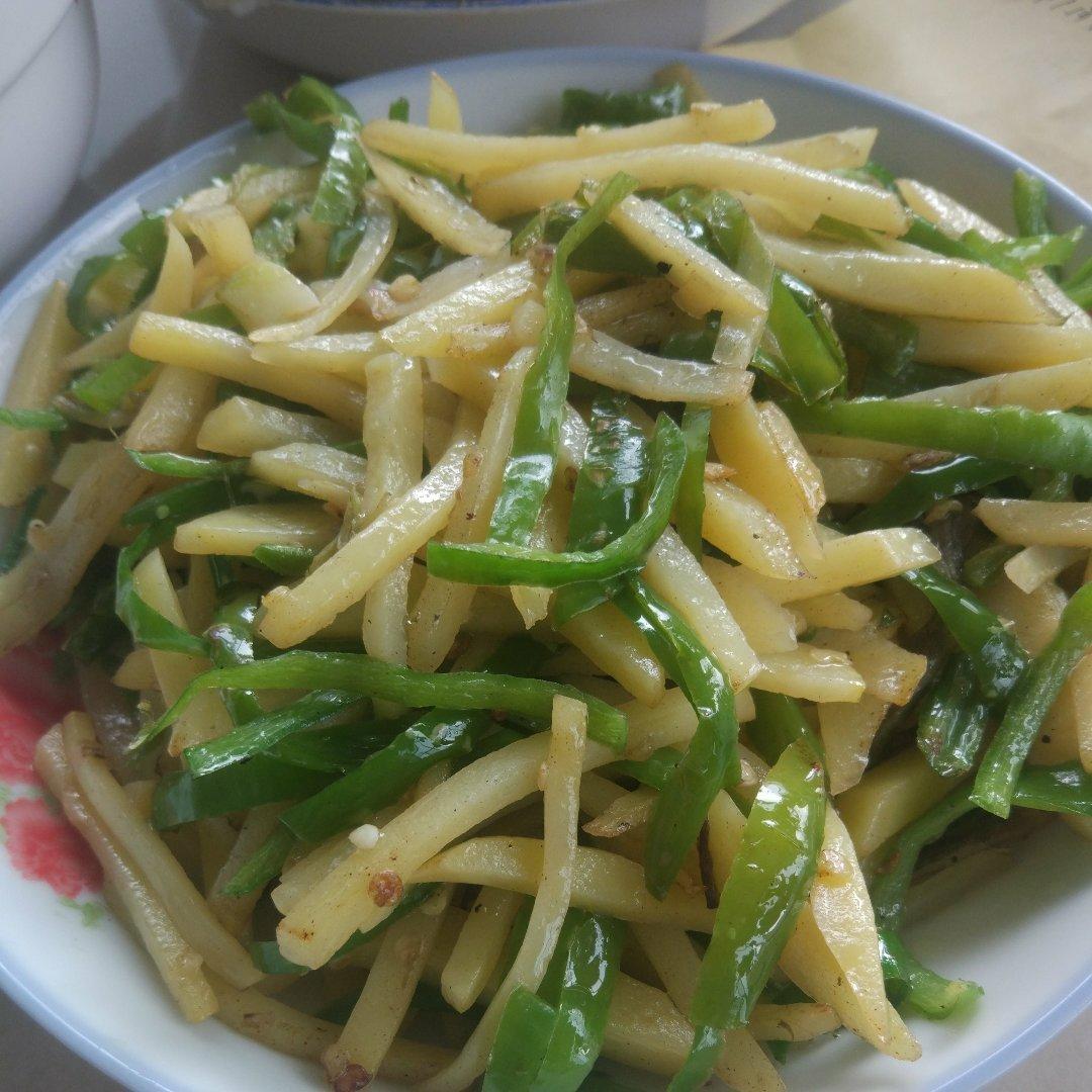 青椒土豆丝