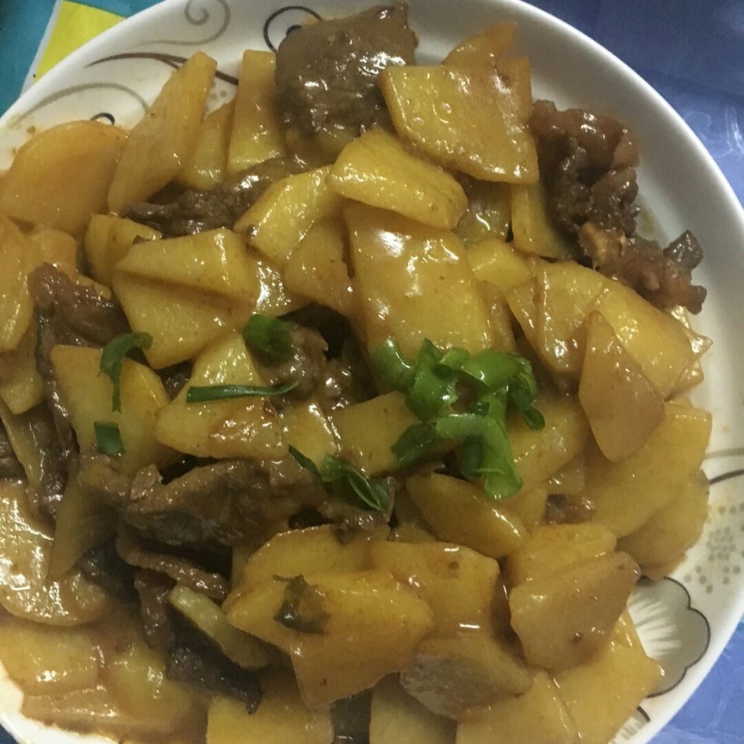 土豆炒牛肉
