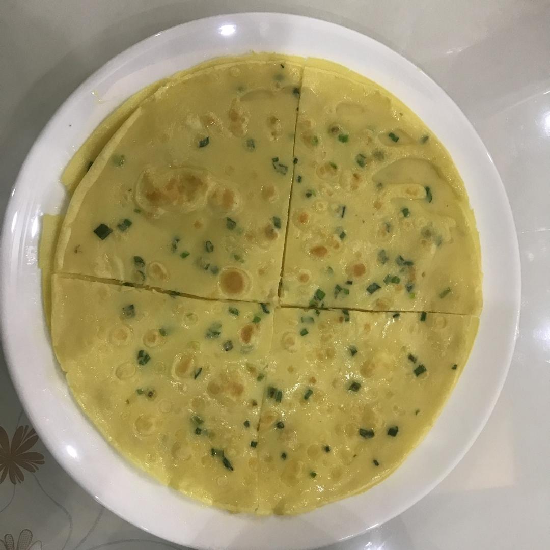 快手鸡蛋饼～～十分钟早餐！