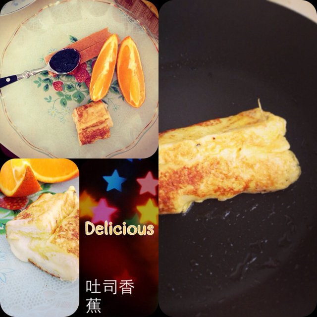 吐司版香蕉派
