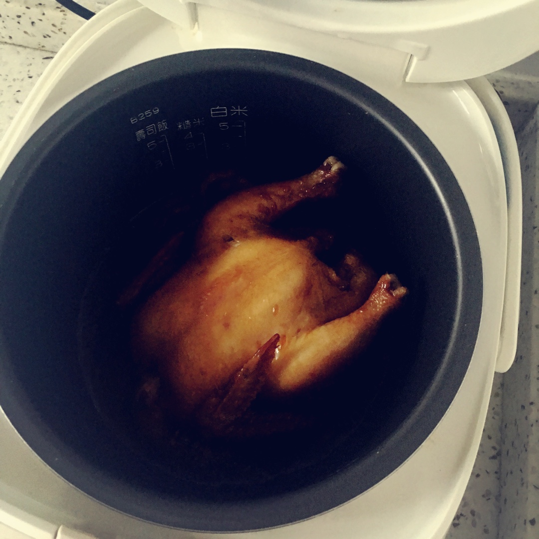 电饭锅版三杯鸡
