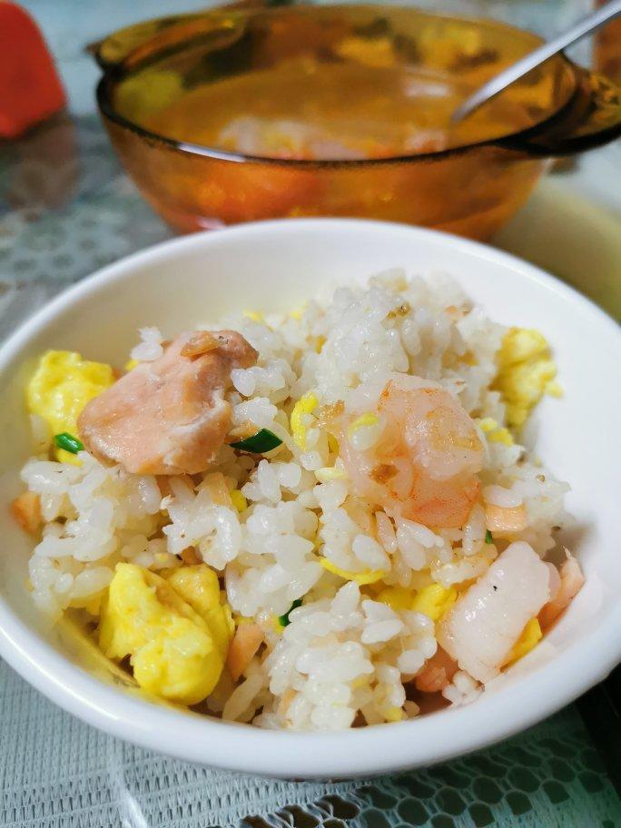 最简单的蛋炒饭
