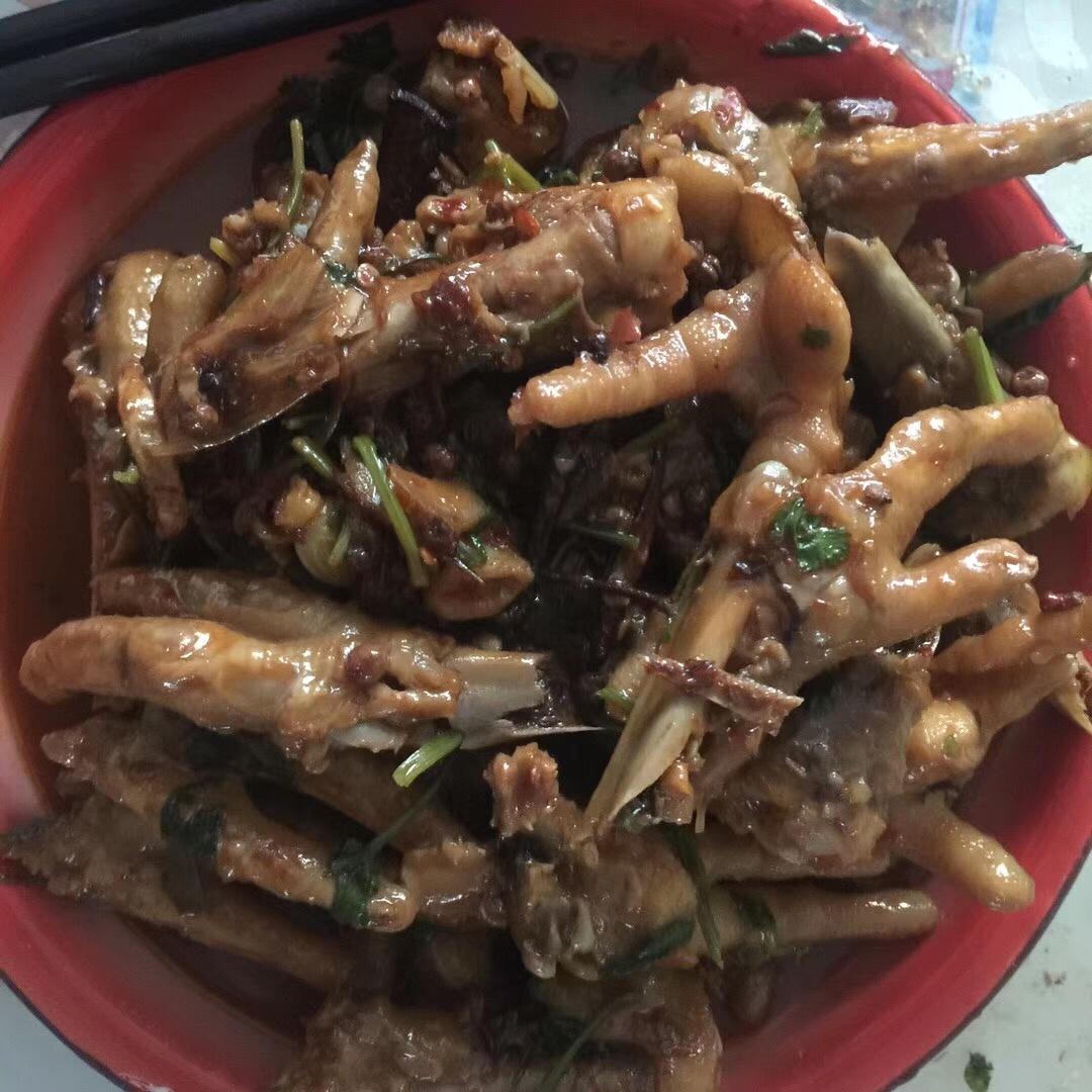 下酒鸡爪