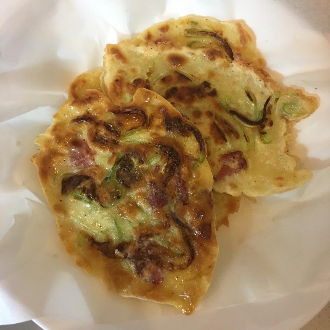 白菜鸡蛋早餐饼