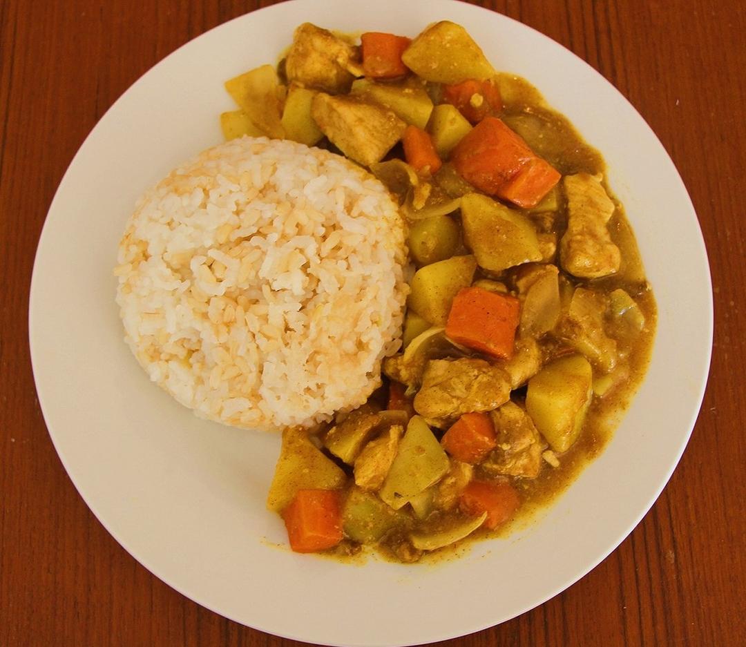 咖喱鸡饭
