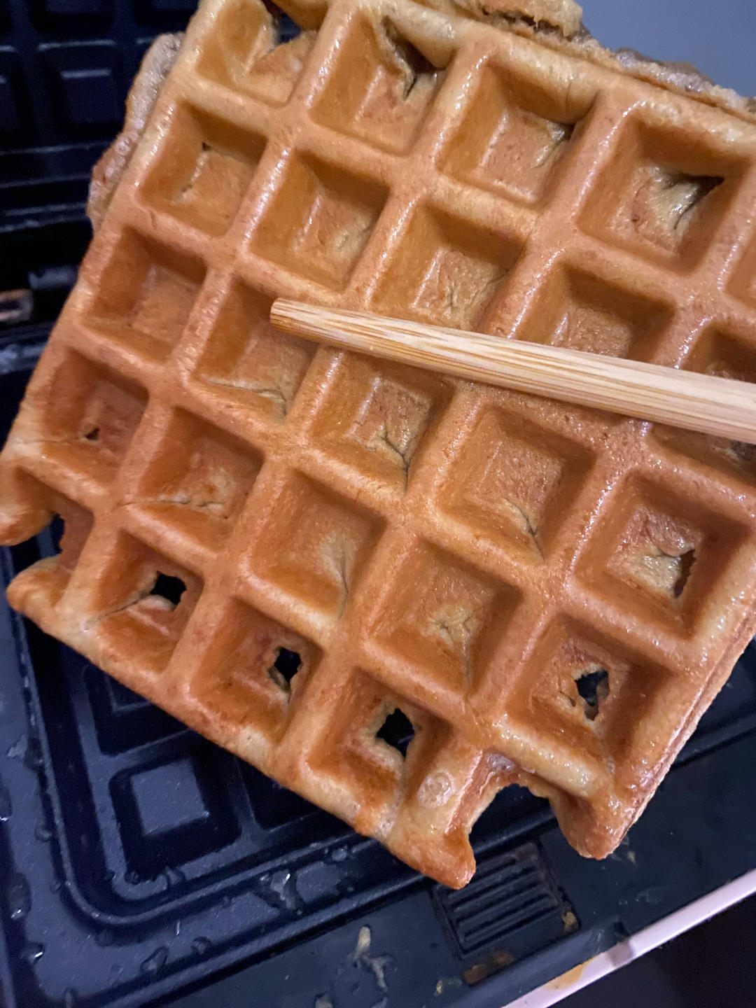 巧克力糯米华夫饼（含详细步骤图）