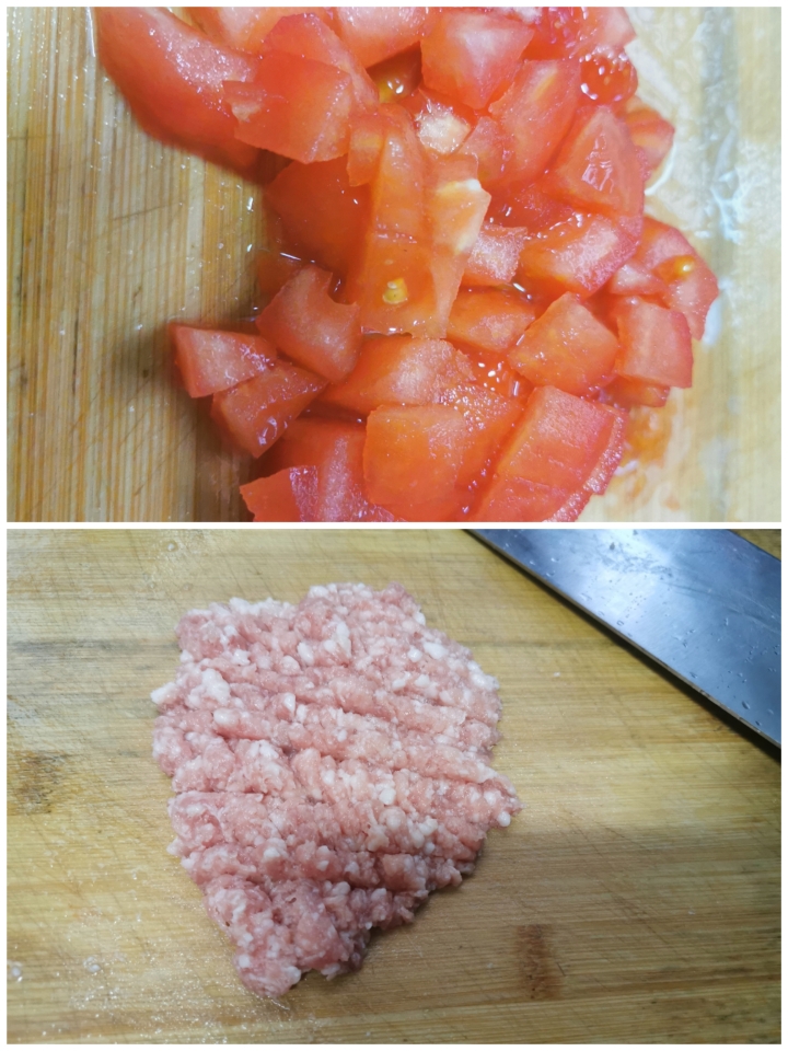 西红柿肉丸汤（宝宝爱吃）的做法 步骤2