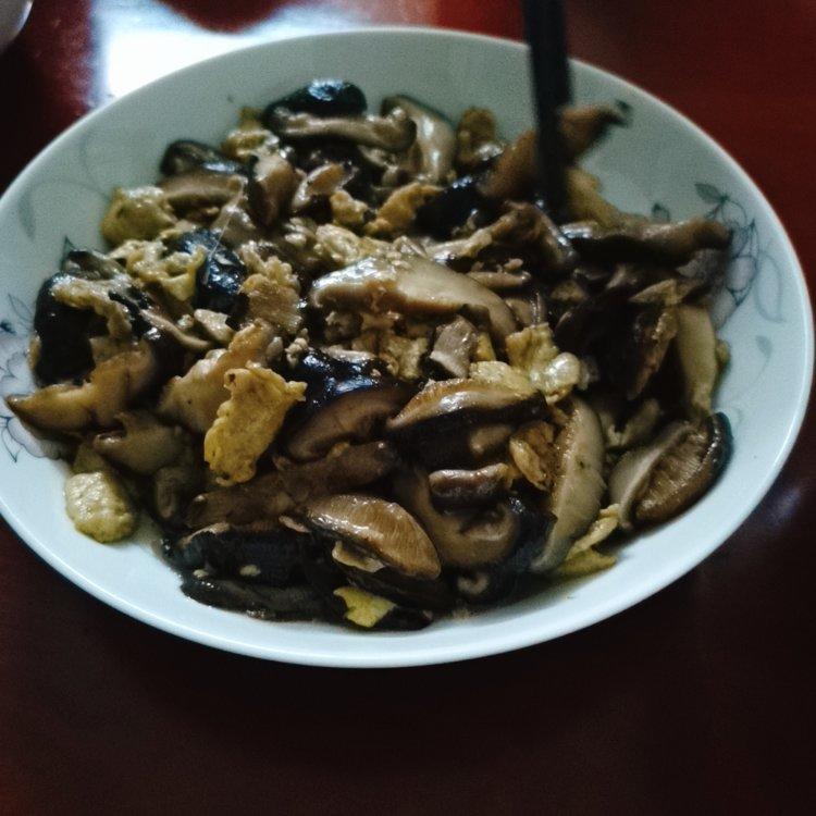 香菇滑蛋