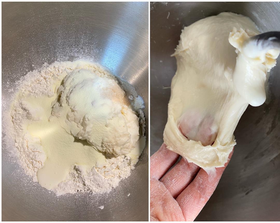 纯奶手撕吐司的做法 步骤1