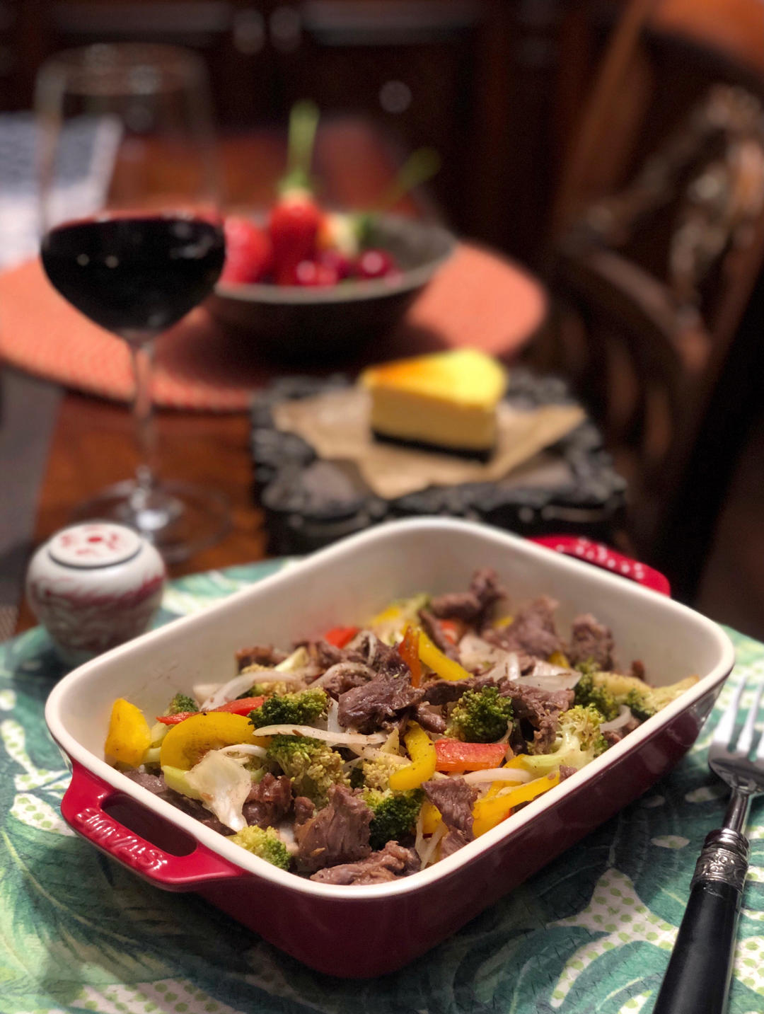 【健康三餐】一锅出的什锦烤牛肉