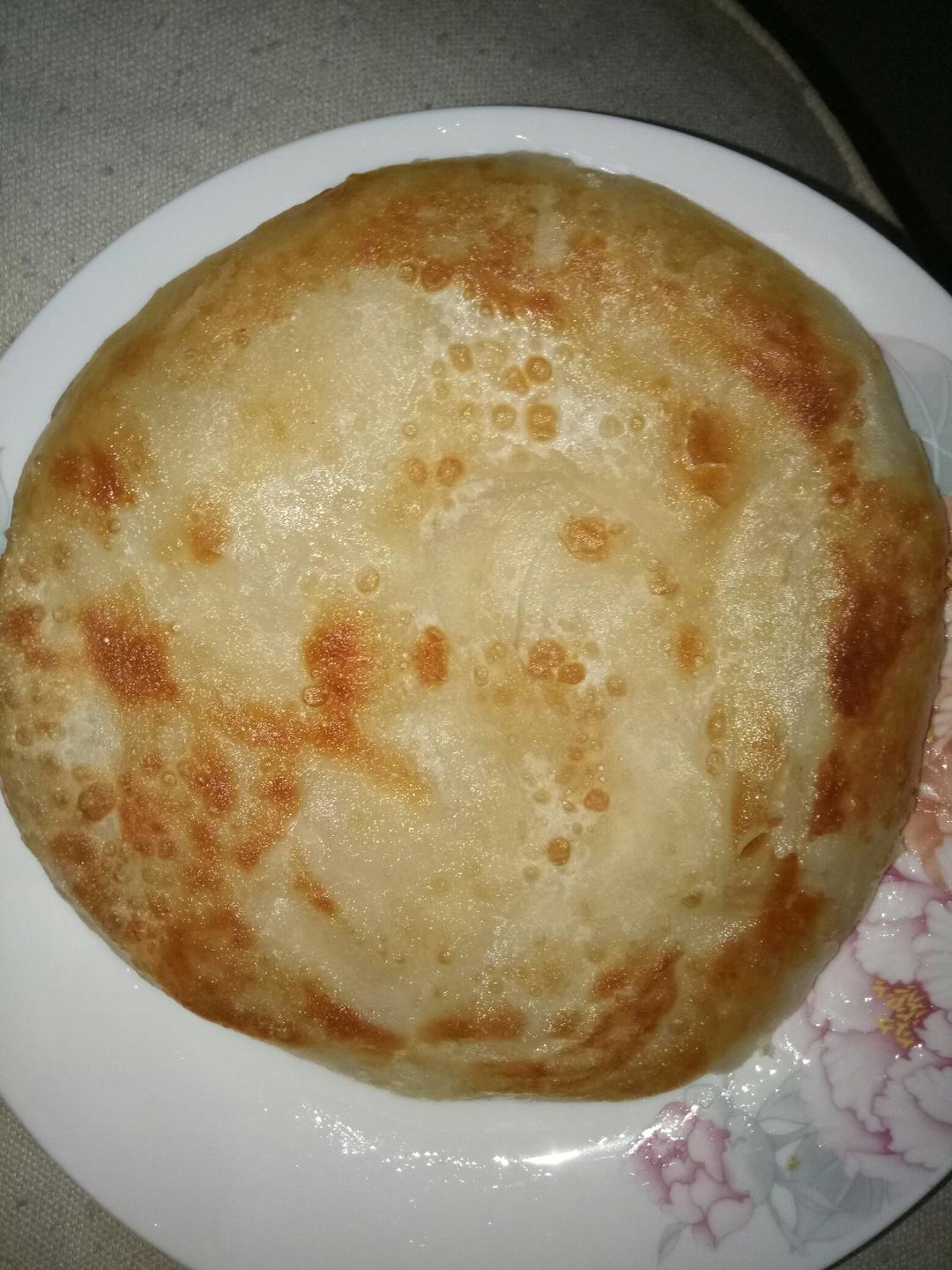 杨薇薇爱厨房做的烫面油饼