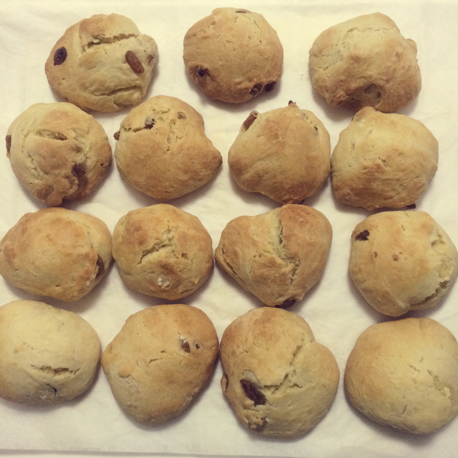 快手葡萄干司康（酵母版）