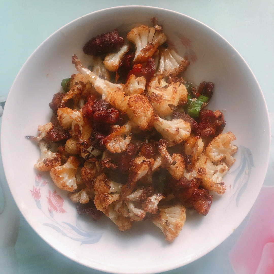 和饭店一个味道的干锅花菜