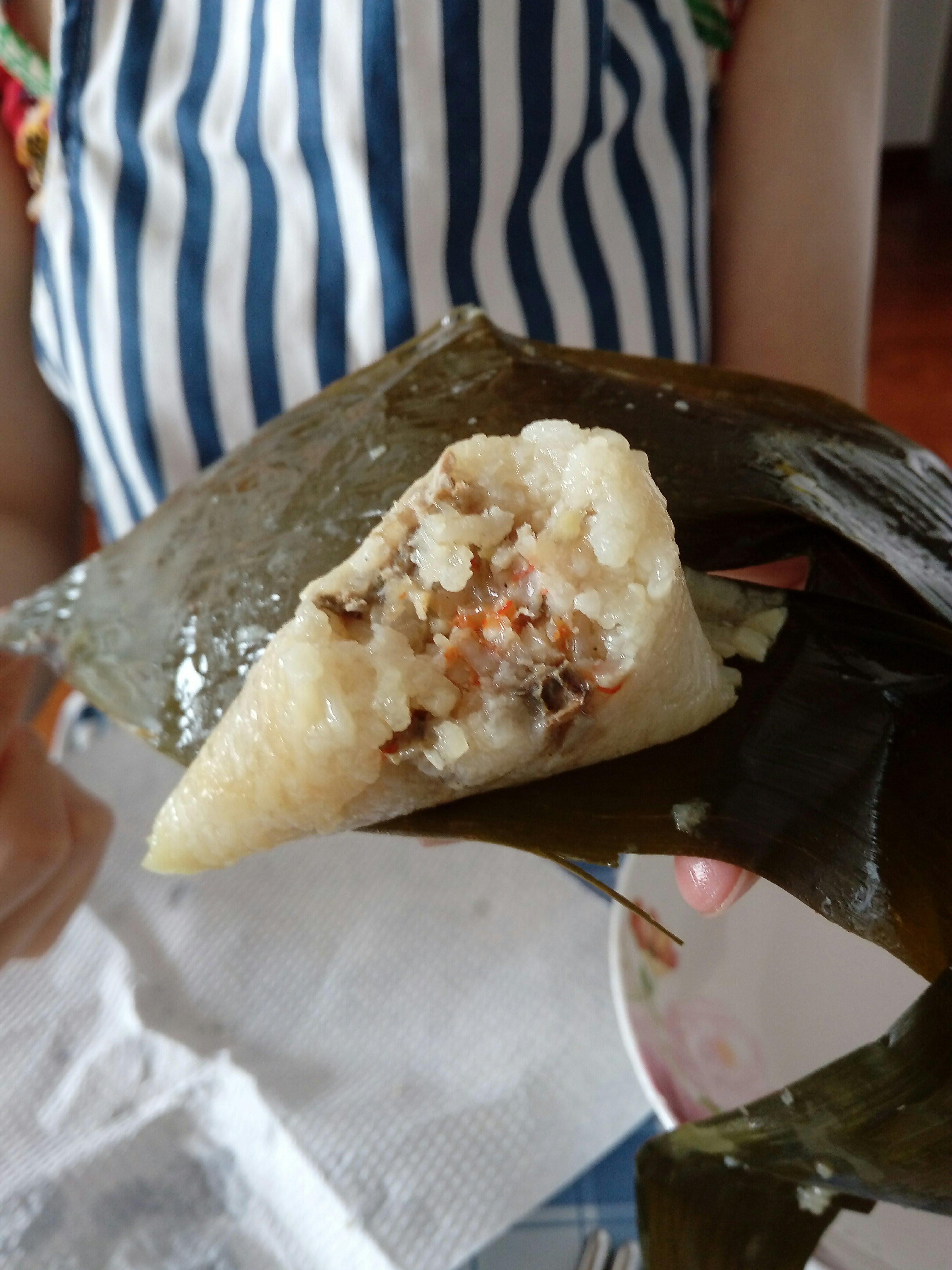 大虾海蛎子馅粽子（包子饺子）的做法