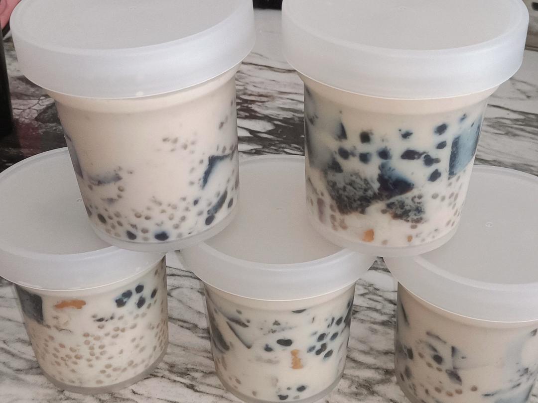 芋圆红豆烧仙草