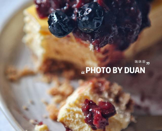 红酒肉桂樱桃酱纽约芝士蛋糕的做法