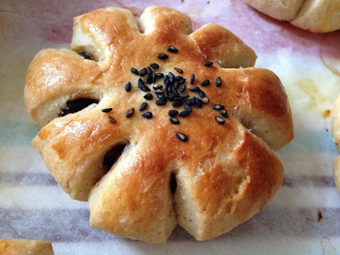 酸奶全麦红豆面包的做法