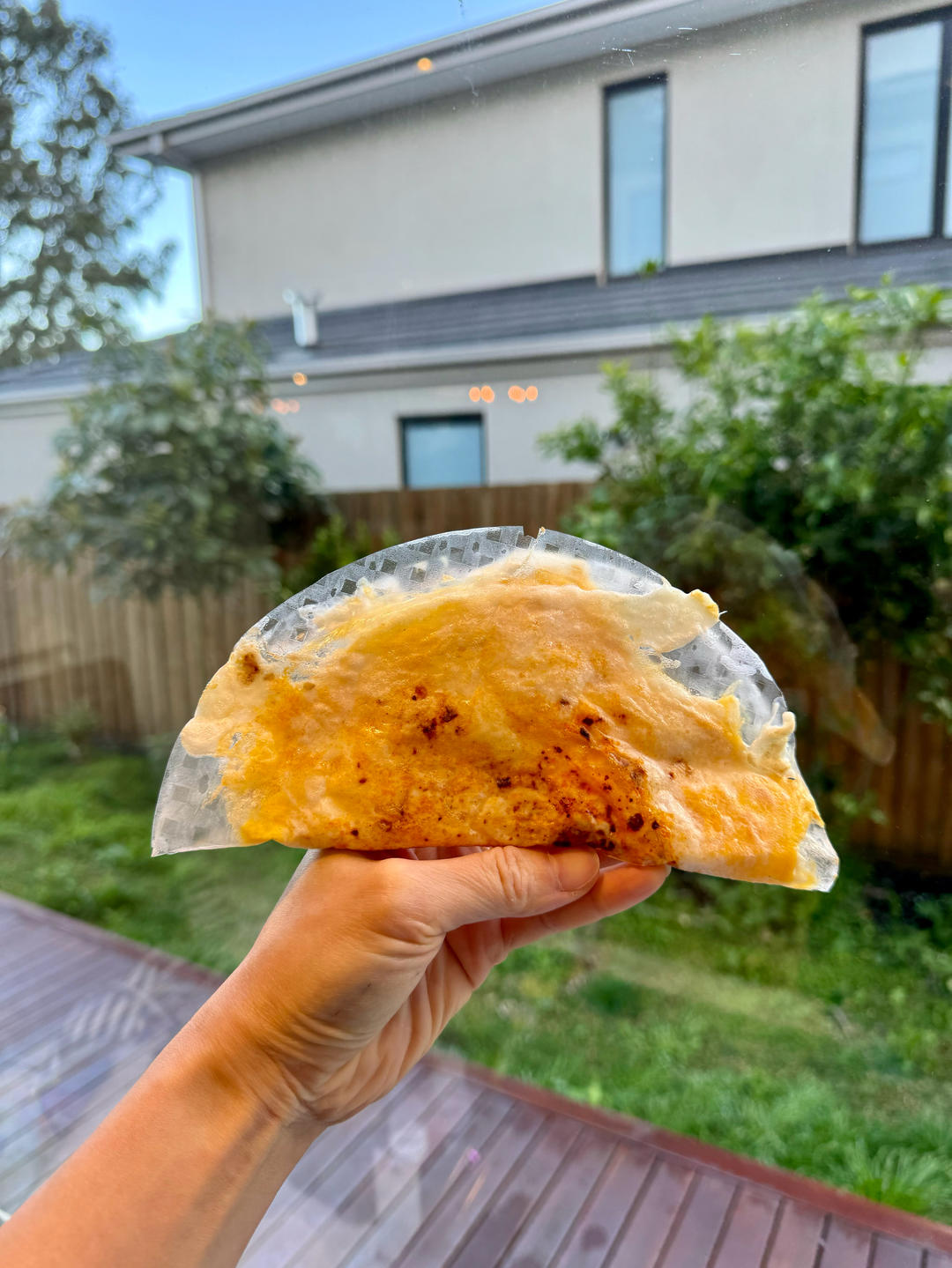 越南春卷皮鸡蛋饼(3分钟快手早餐)