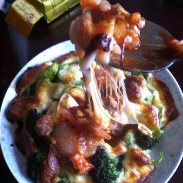 芝士肉丸焗饭