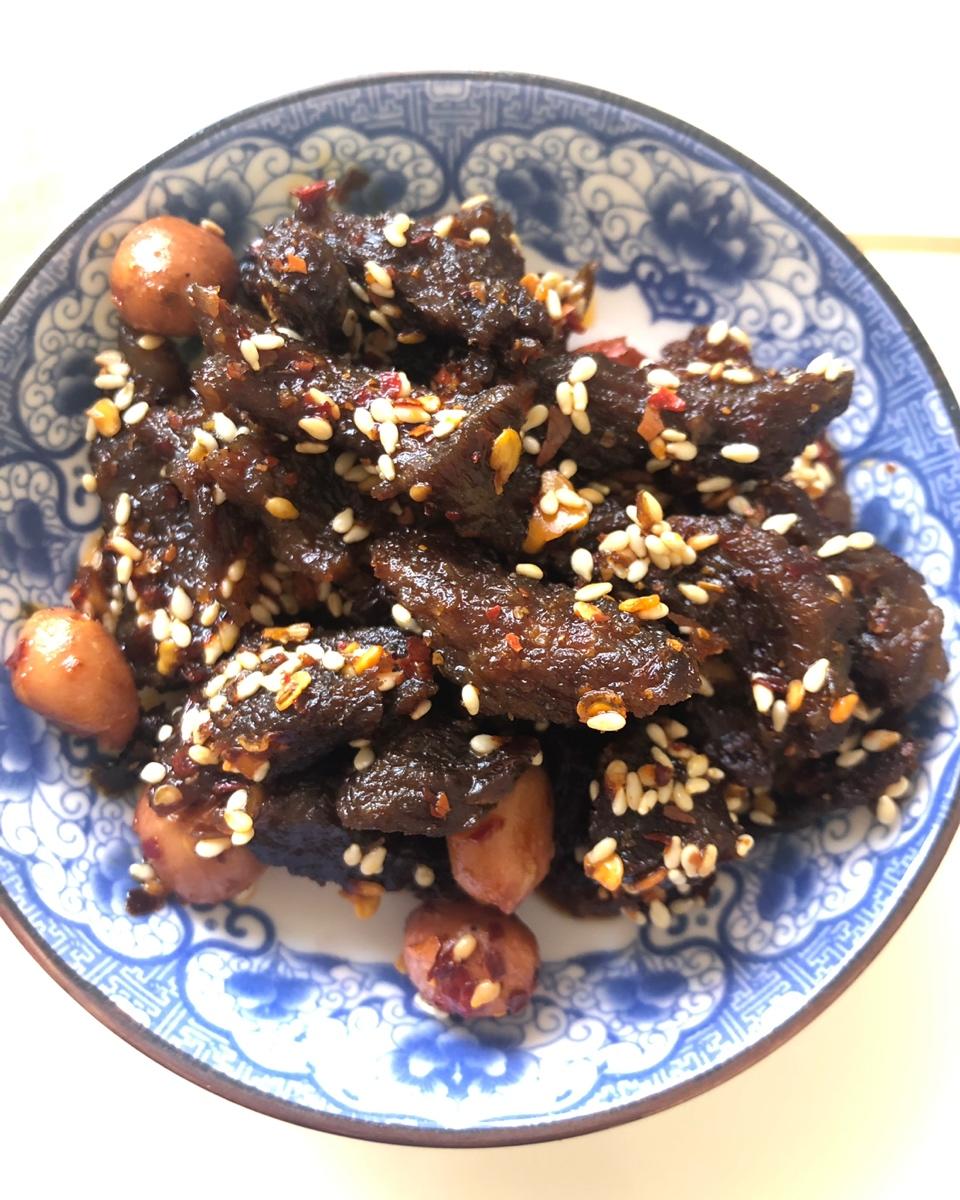 麻辣牛肉干