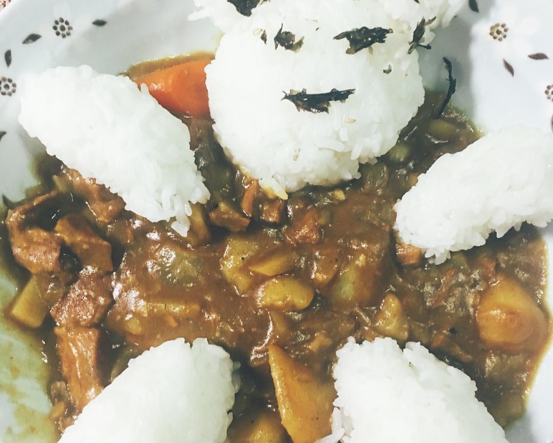 咖喱牛肉炖土豆