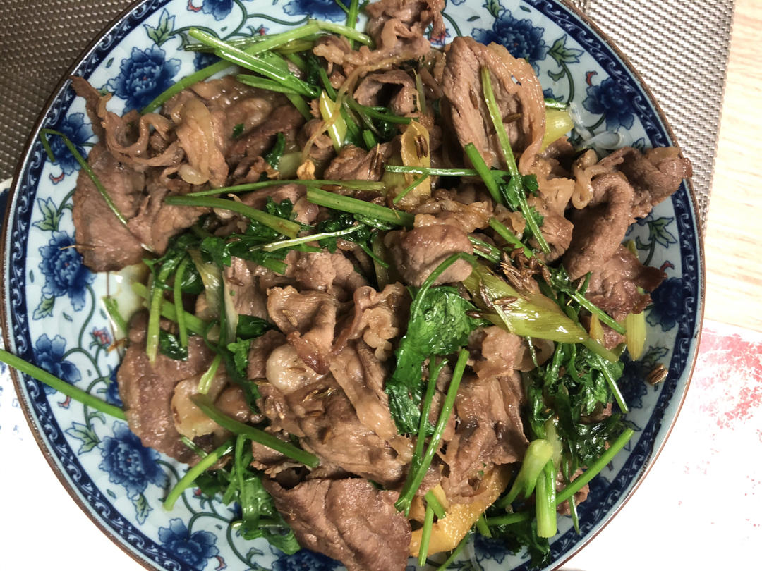 孜然羊肉片