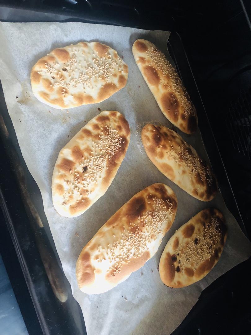 烤箱版酥脆烧饼